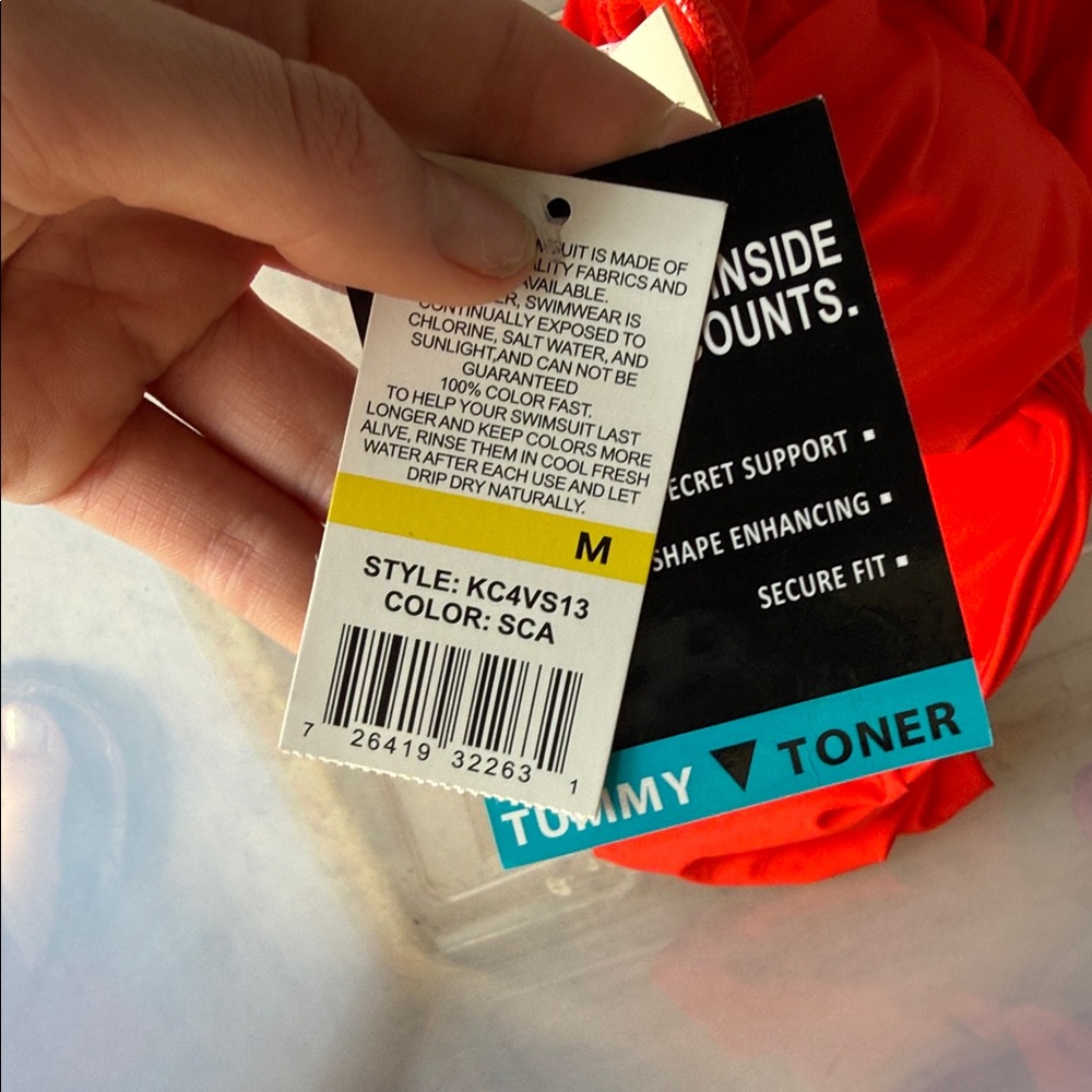 Kenneth Cole New York Red Bikini - Picture 4 of 4